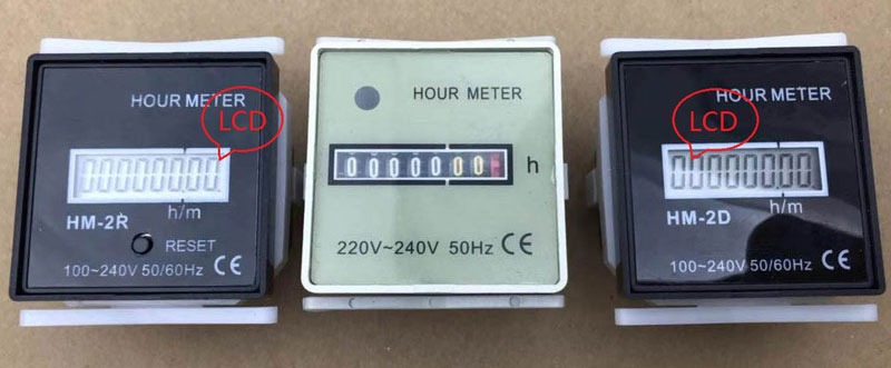 New product Hour Meter with LCD display HM-2R HM-2D