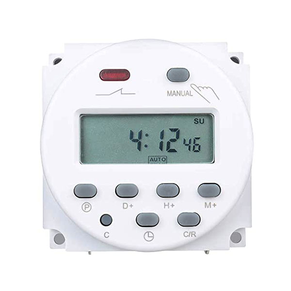 CN101A DC 12V LCD Weekly Digital Programmable Timer